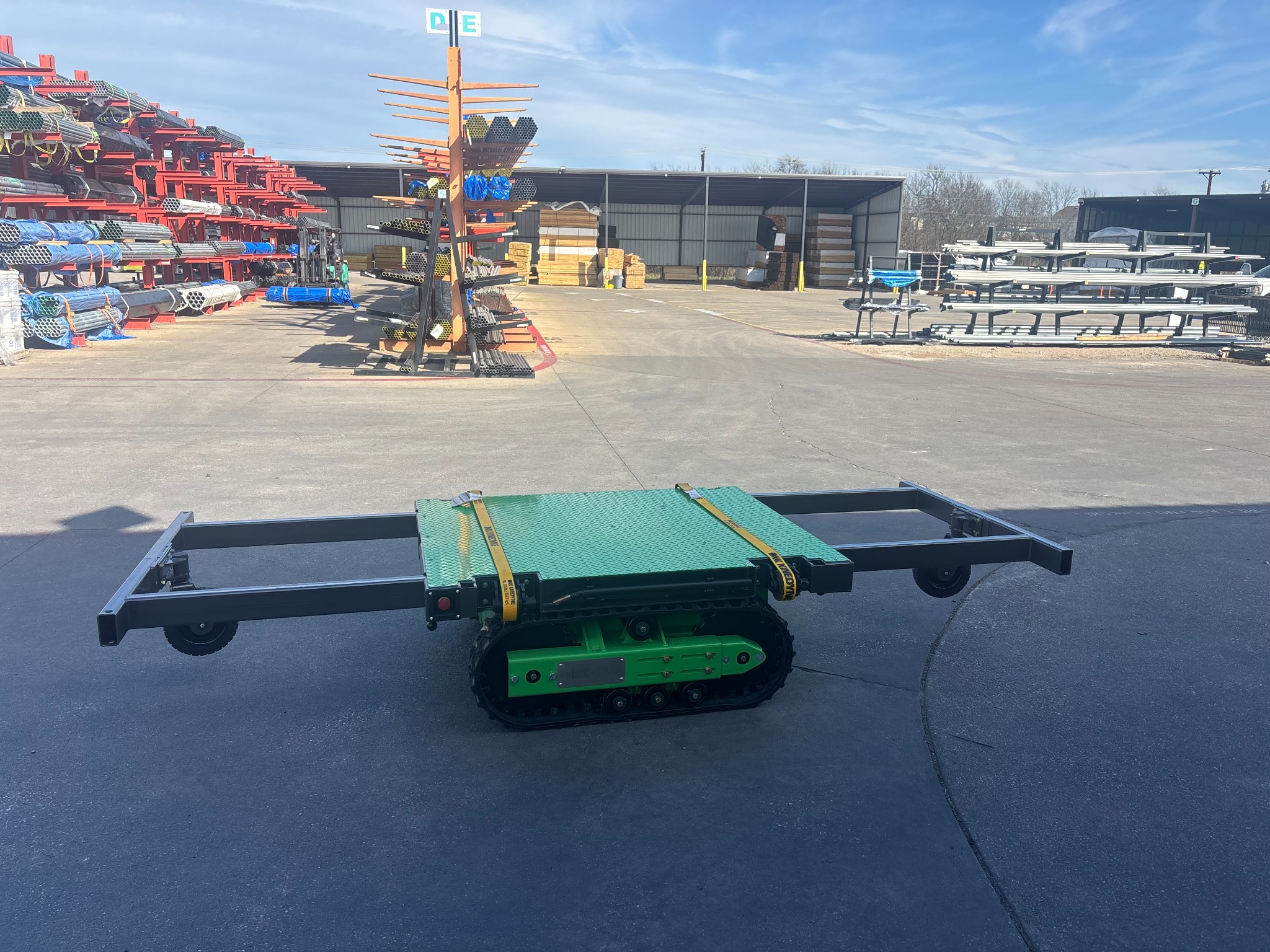HaulBot on concrete